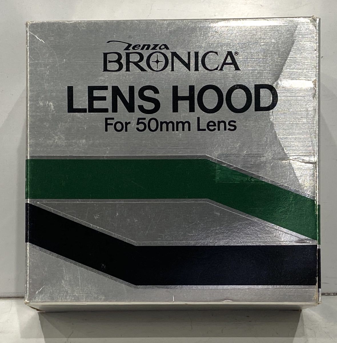 20826A☆ ZENZA BRONICA メタルレンズフード for 50mm Lens 元箱有り ♪配送方法＝ヤフネコ宅急便サイズ60cm♪ ブロニカ