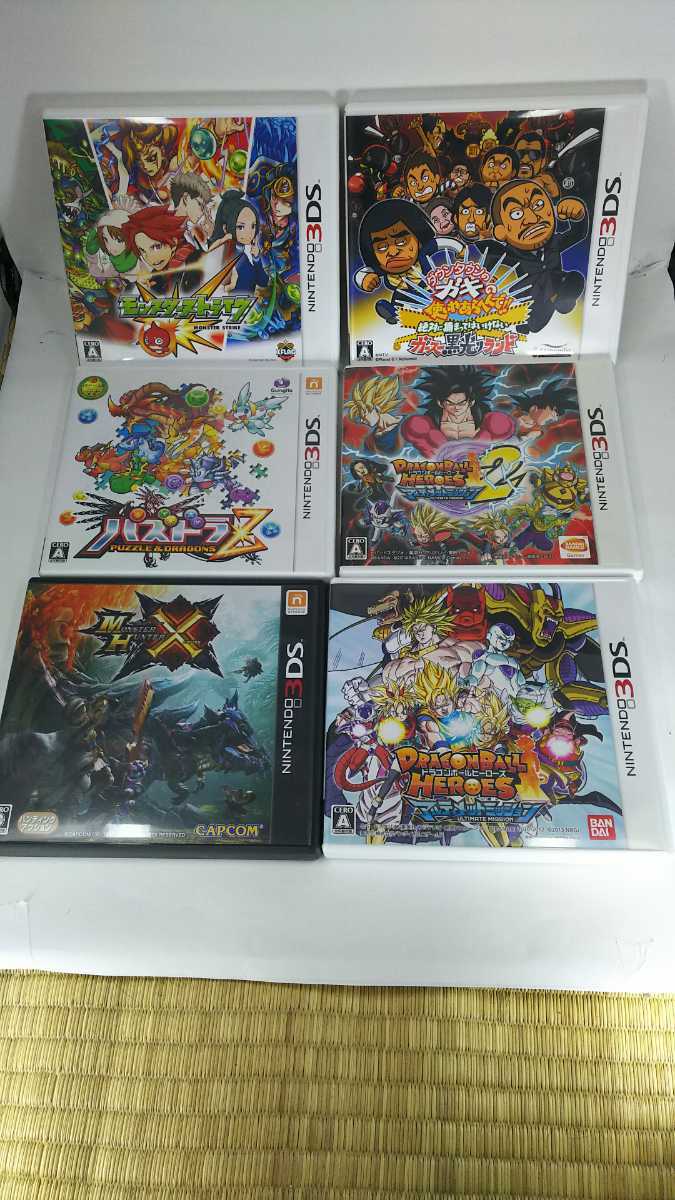 Yahoo!オークション - ニンテンドー3DSソフト 6本詰め合わせセット Yahoo!オークション - ニンテンドー3DSソフト 6本詰め合わせセット