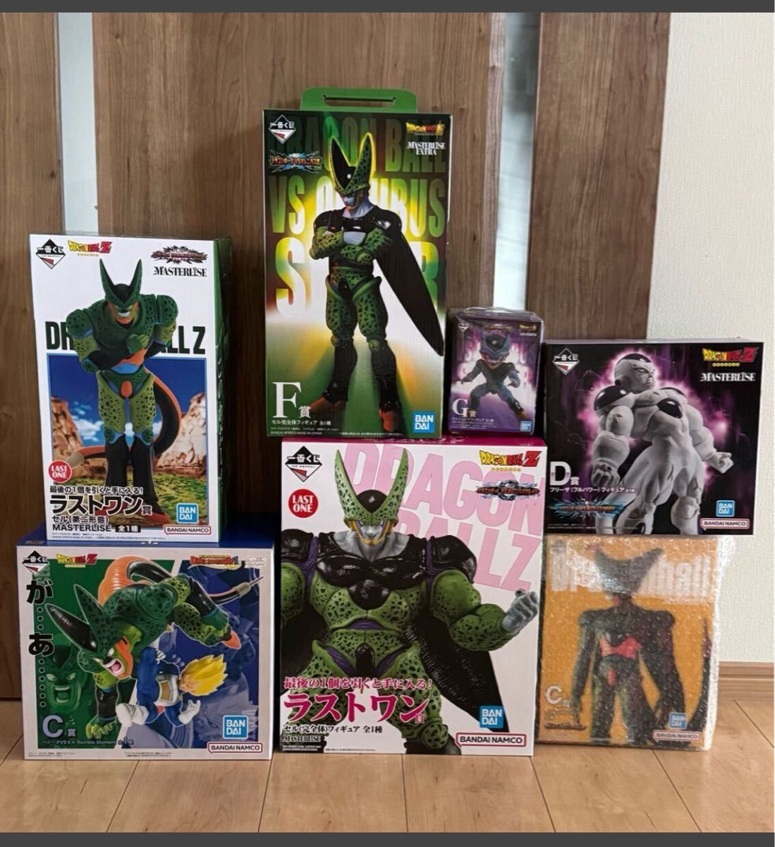 ドラゴンボール 一番くじ フィギュア フリーザ編 まとめ売り セット 未開封品7個+下位賞おまけ大量付き 国内正規品 一番くじ