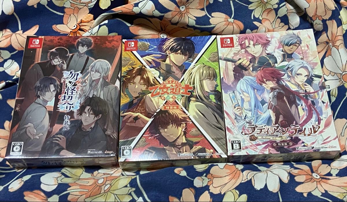 Nintendo Switch 乙女ゲーム 3本セット まとめ⑥ Switch 特装版 3本 シュリンク未開封 乙女ゲーム まとめ|Yahoo