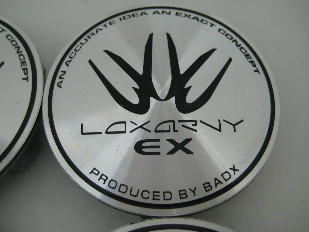 k2019 BADX LOXARNY EX アルミホイール用センターキャップ中古4個 893S01 S1105-06-67_画像3