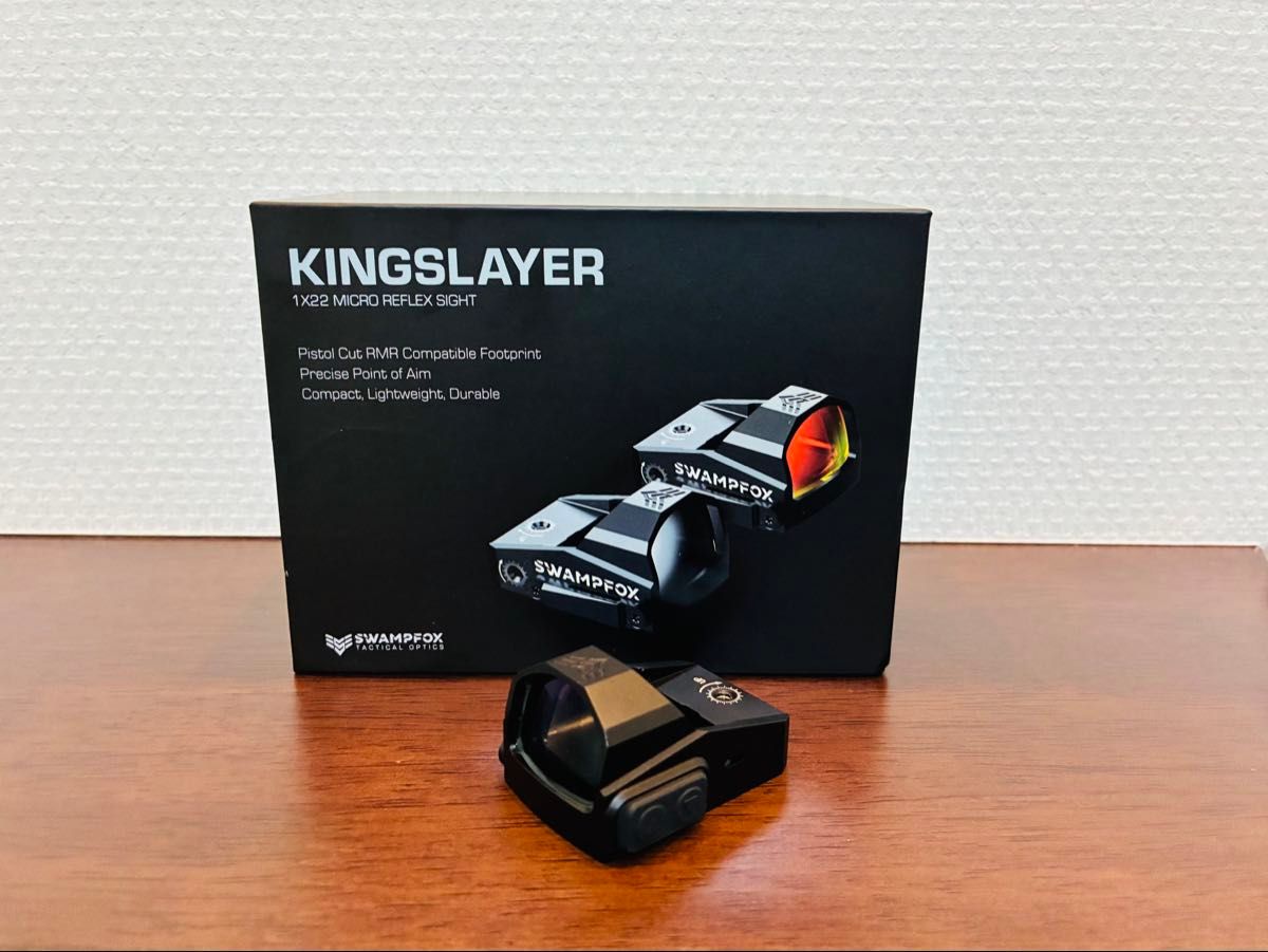 swampfox ドットサイト 実物 実物 未使用 swampfox kingslayer ドットサイト グリーン