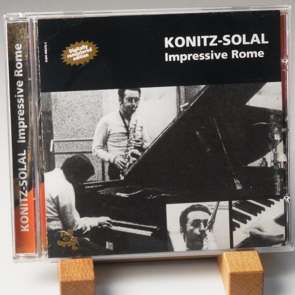 リー・コニッツ　マーシャル・ソラール　KONITZ-SOLAL　IMPRESSIVE ROME　LEE KONITZ　MARTIAL SOLAL_画像1