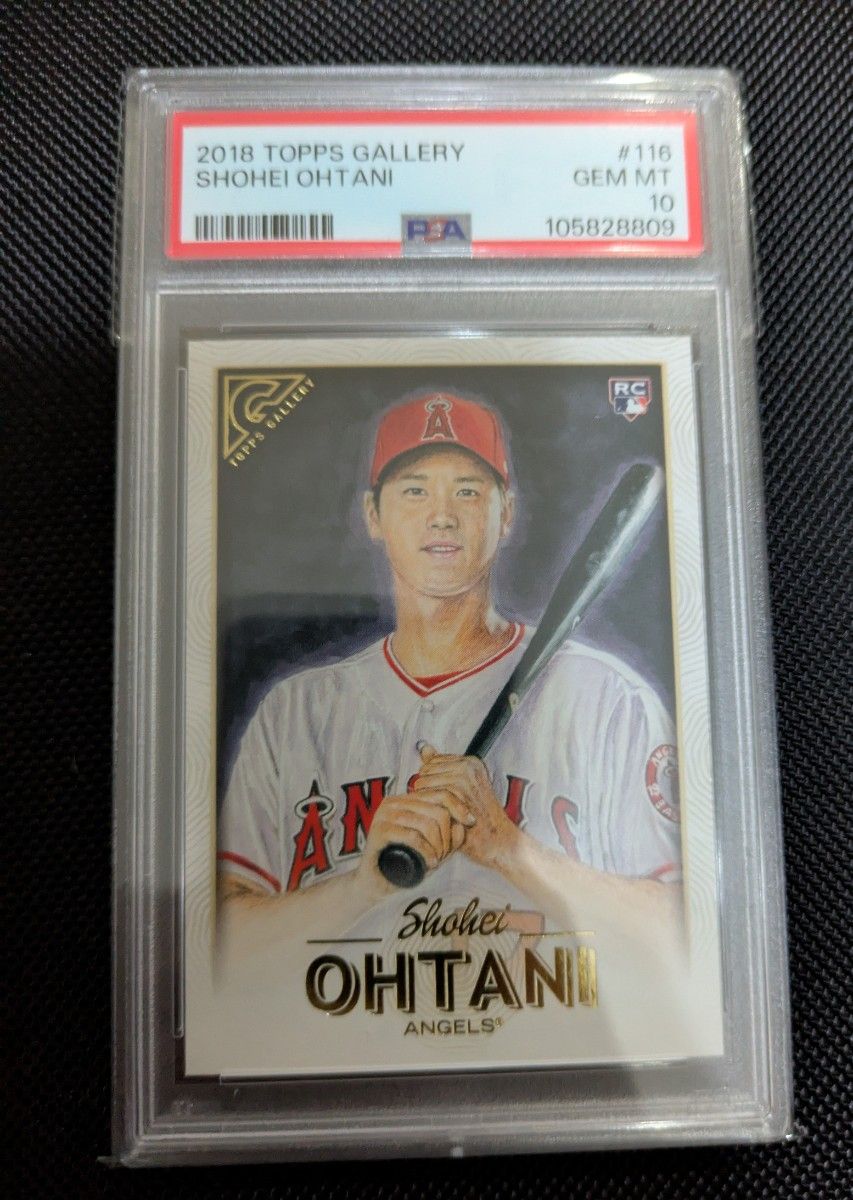 【PSA10】 Topps 2018 大谷翔平 RC PSA10】2018 Topps Gallery #116 Shohei Ohtani 大谷翔平 RC