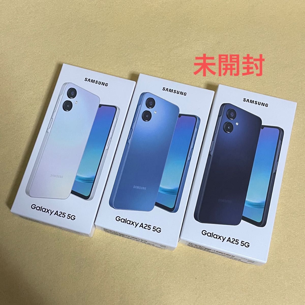 Samsung Galaxy A25 5G 3台セット 新品 未開封 新品/未開封】Galaxy A25 5G 3台セット 一括購入/SoftBank版SIM