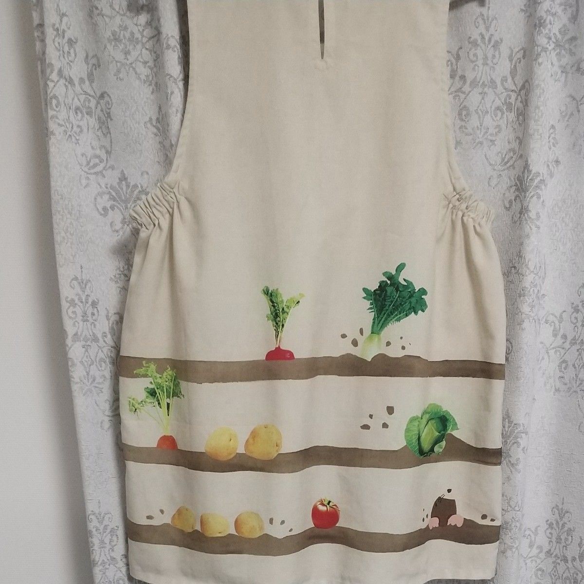 やさいさん 学研 すてきな先生 エプロン 学研 野菜畑 エプロン Vegetable Gardenやさいさん すてきな先生