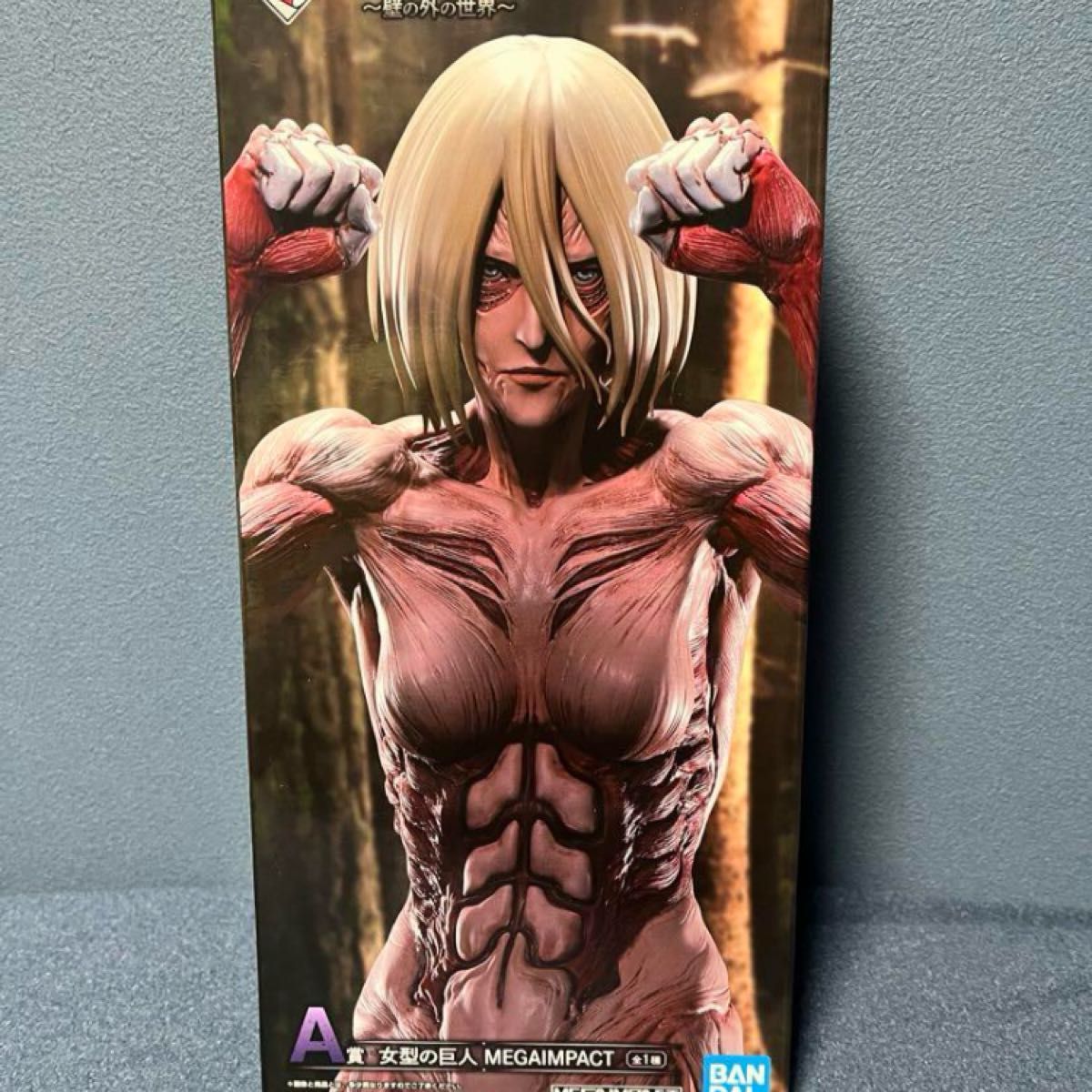 【未開封】一番くじ 進撃の巨人 A賞 D賞 下位賞 セット 新品未開封】一番くじ進撃の巨人壁の外の世界 A賞女型の巨人