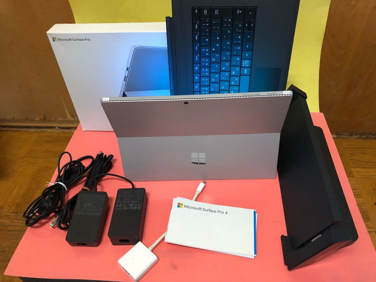surface pro4 core i7 純正タイプカバー&社外ドック等多数付属 ic.sch.id
