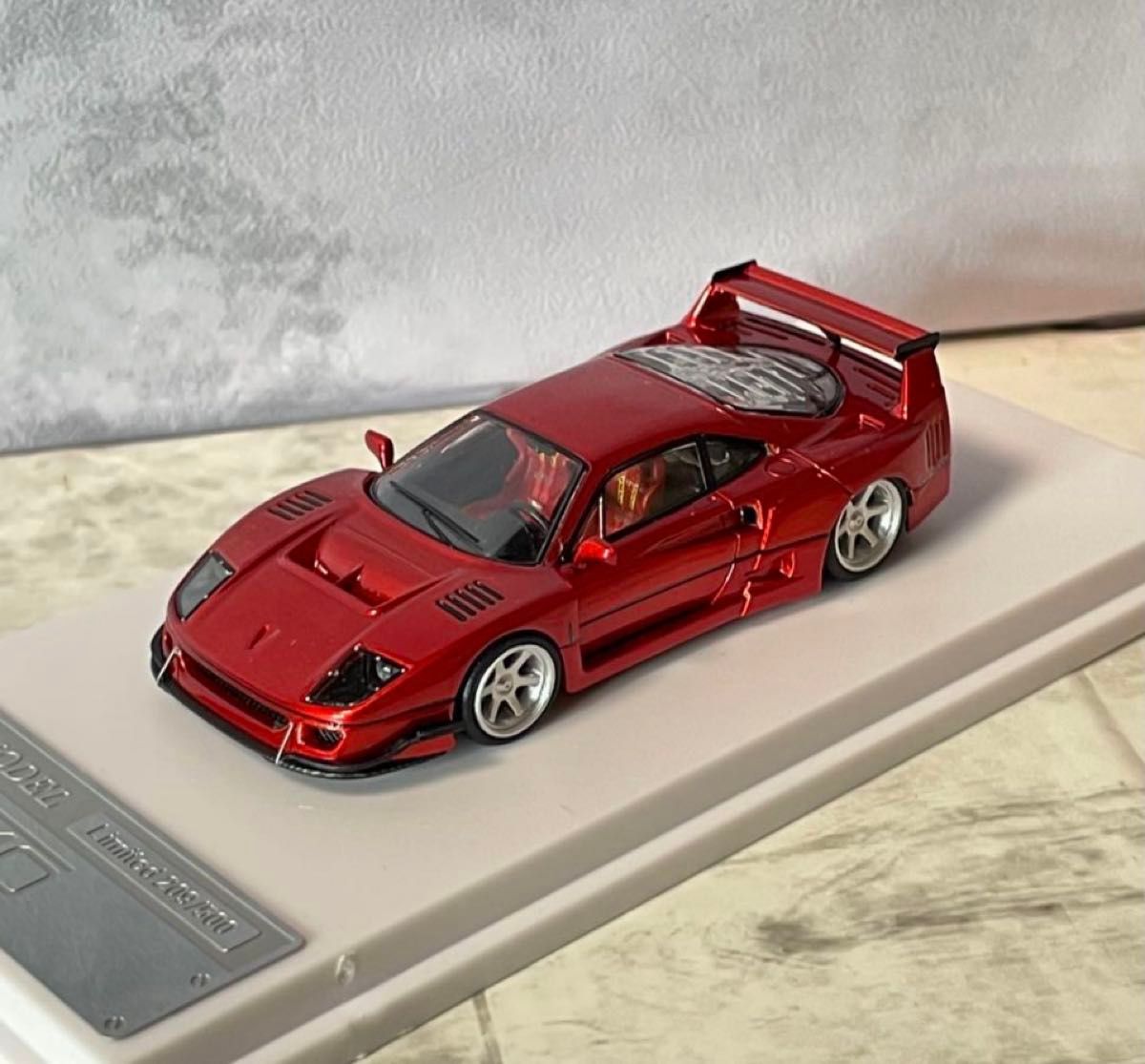 LBWK 1/64 フェラーリF40 限定499台生産シリアルナンバー入最終価格 LBWK フェラーリF40 1/64 ミニカー 500台限定品 シリアル