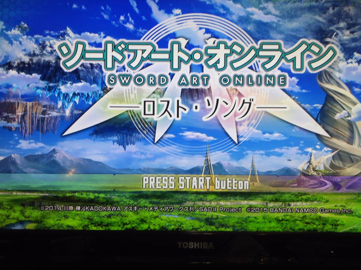 ヤフオク 即決 ソードアートオンライン ロストソング Ps3 ヤフオク 即決 ソードアートオンライン ロストソング Ps3