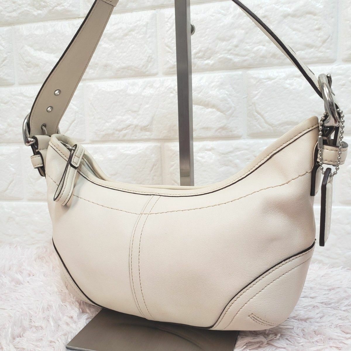 COACH コーチ ホーボー ショルダーバッグ ハンドバッグ 9553 COACH コーチ ホーボーワンショルダーハンドバッグ 美品|Yahoo