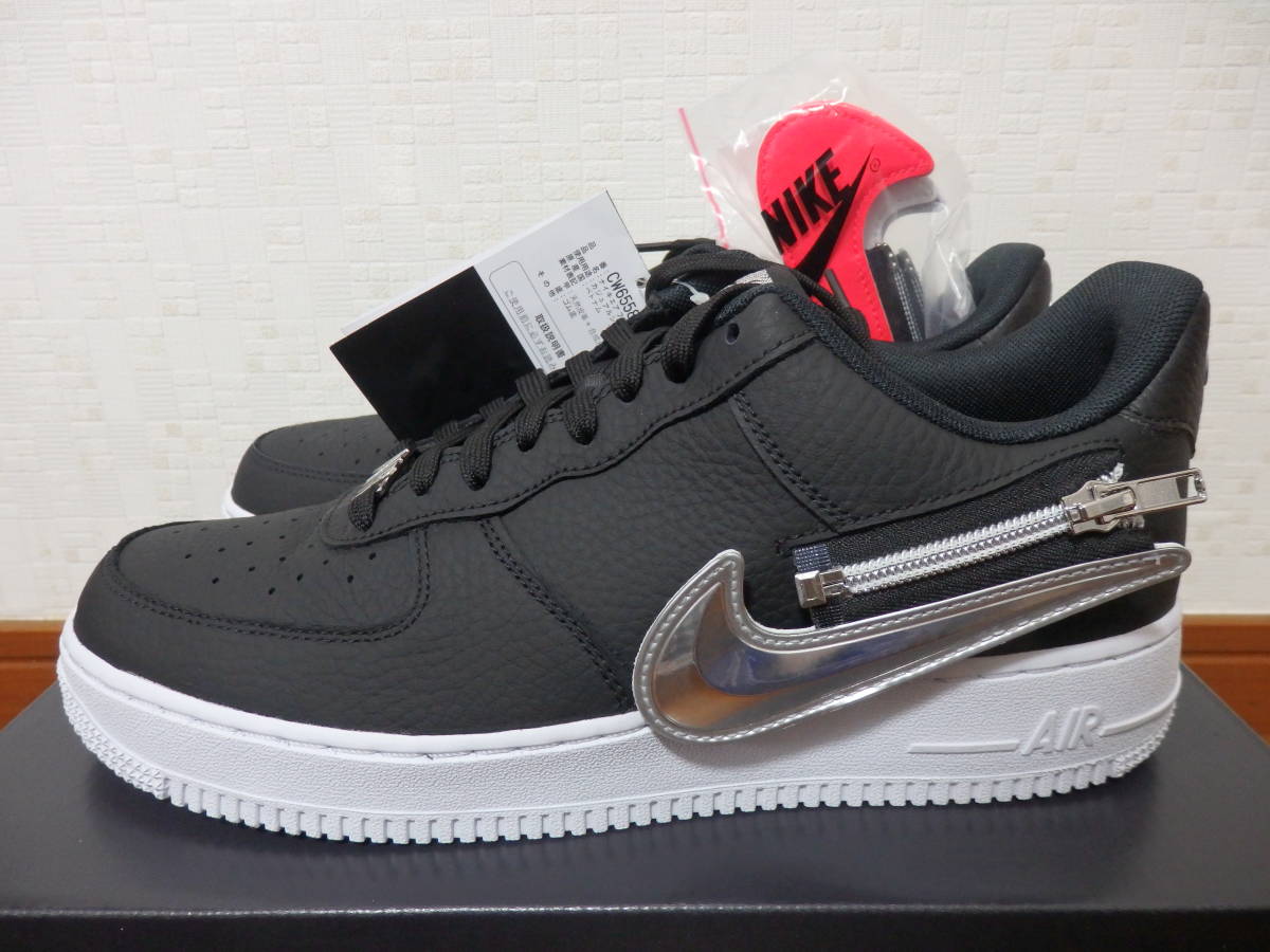 即決☆限定！新品 NIKE ナイキスニーカー AIR FORCE 1 '07 LOW PRM Zipper Swoosh エアフォース１ ロー ジッパー スウッシュ 26.5cm 25周年_画像1