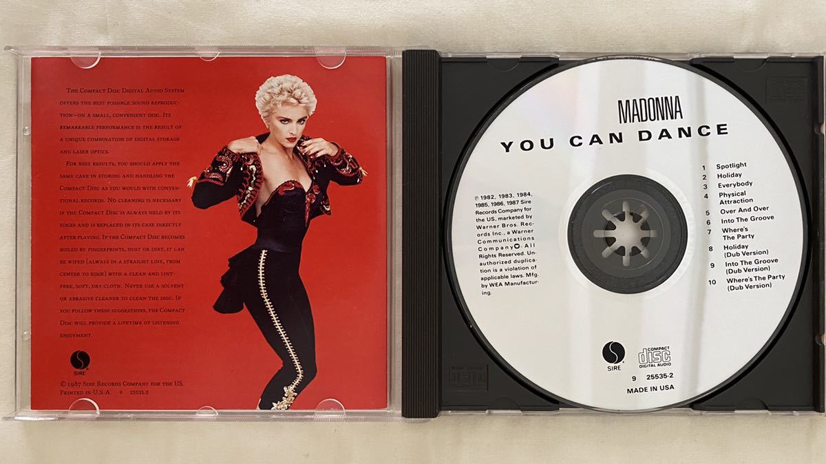 CD ★ Madonna『You Can Dance』中古_画像3