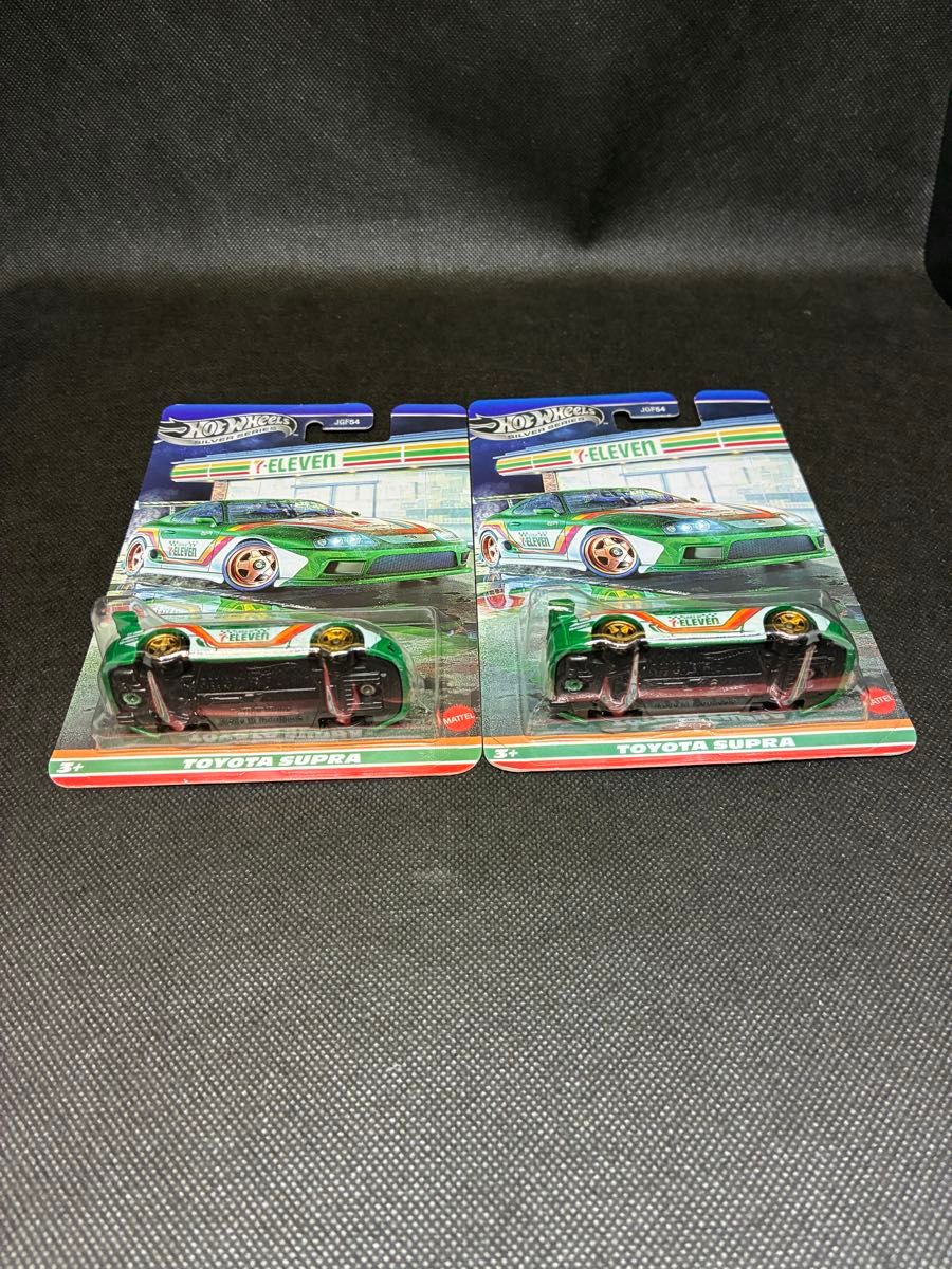 トヨタ スープラ 海外セブンイレブン限定 ホットウィール ×2 新品 未開封 トヨタ スープラ 海外セブンイレブン限定 ×2 ホットウィール