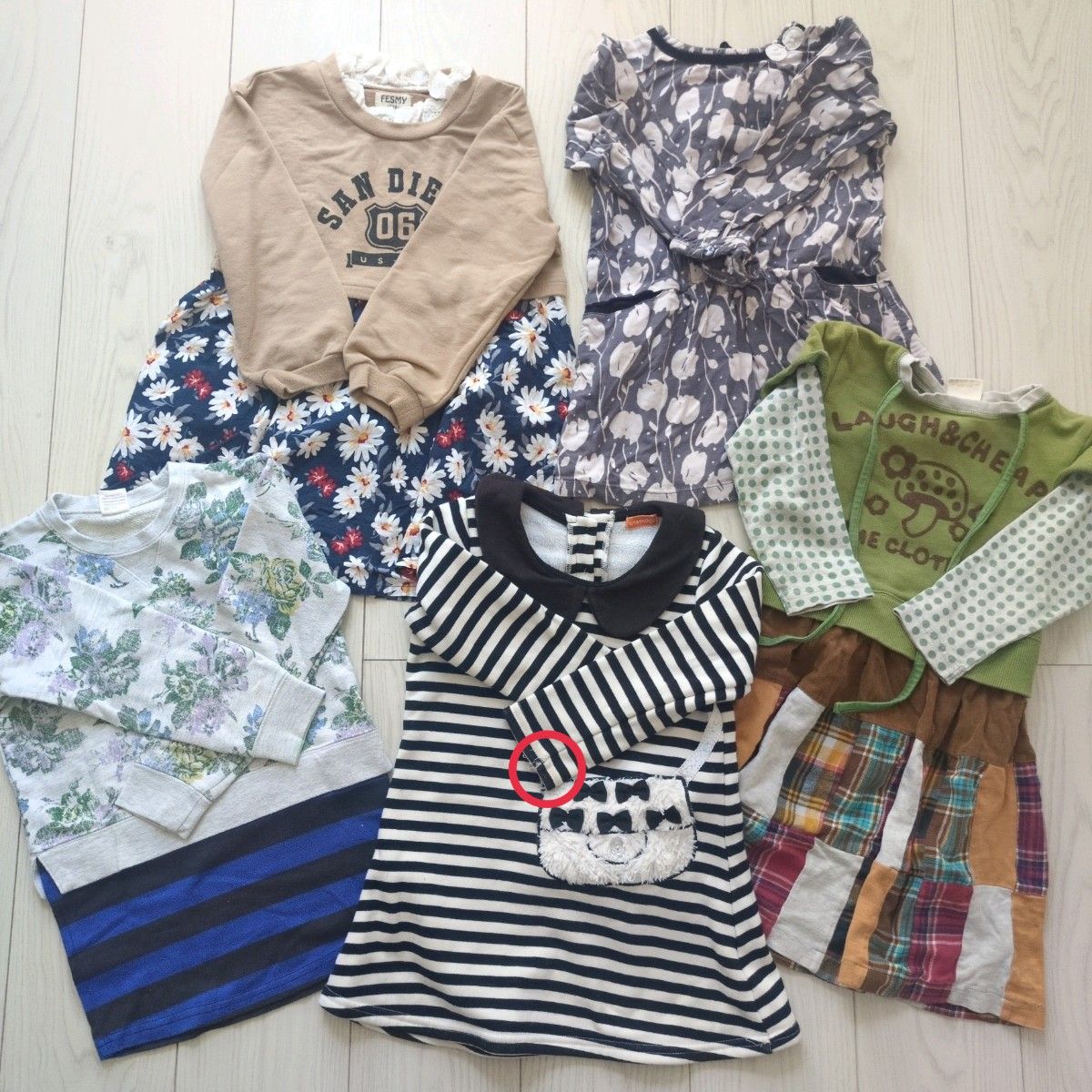 子ども服 まとめ売り 110サイズ 77点セット 110cm 女の子 子供服 長袖 まとめ売り 25点セット キッズ|Yahoo