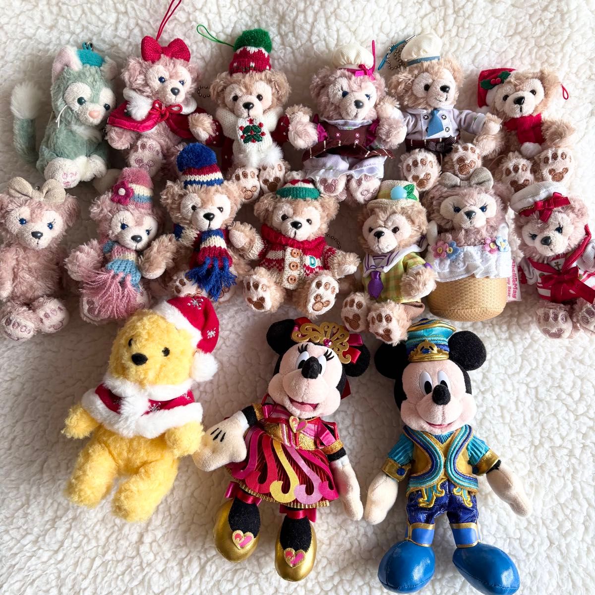 東京ディズニーリゾート ストラップ ダッフィー ミッキー ミニー まとめ売り ディズニー ダッフィー シェリーメイ ジェラトーニ プーさん