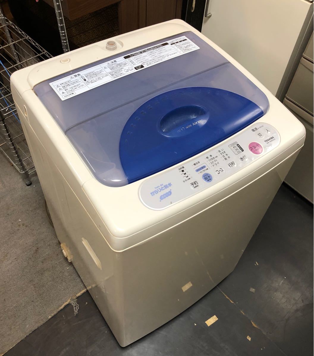 全自動洗濯機 TOSHIBA 4.2kg 送風乾燥付き♪送料込み♪東芝 洗濯機 乾燥機