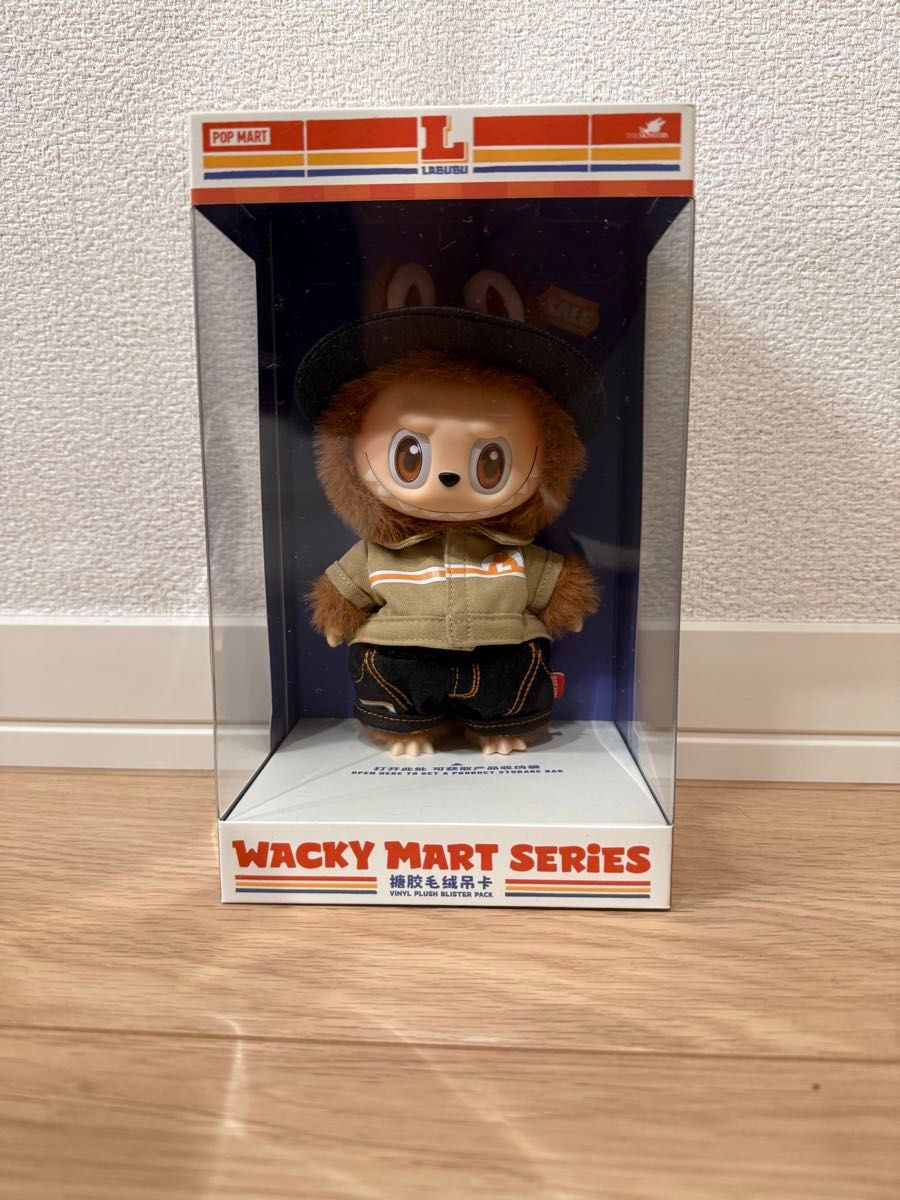THE MONSTERS Wacky Martシリーズ ぬいぐるみ 店員 ラブブ THE MONSTERS Wacky Mart シリーズ ぬいぐるみ 店員ラブブ