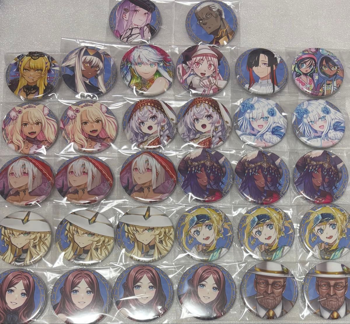 FGO 霊基召喚缶バッジ 祭装 fes まとめ売り FGO Fate/GrandOrder fes フェス 霊基召喚缶バッジ 缶バッジ