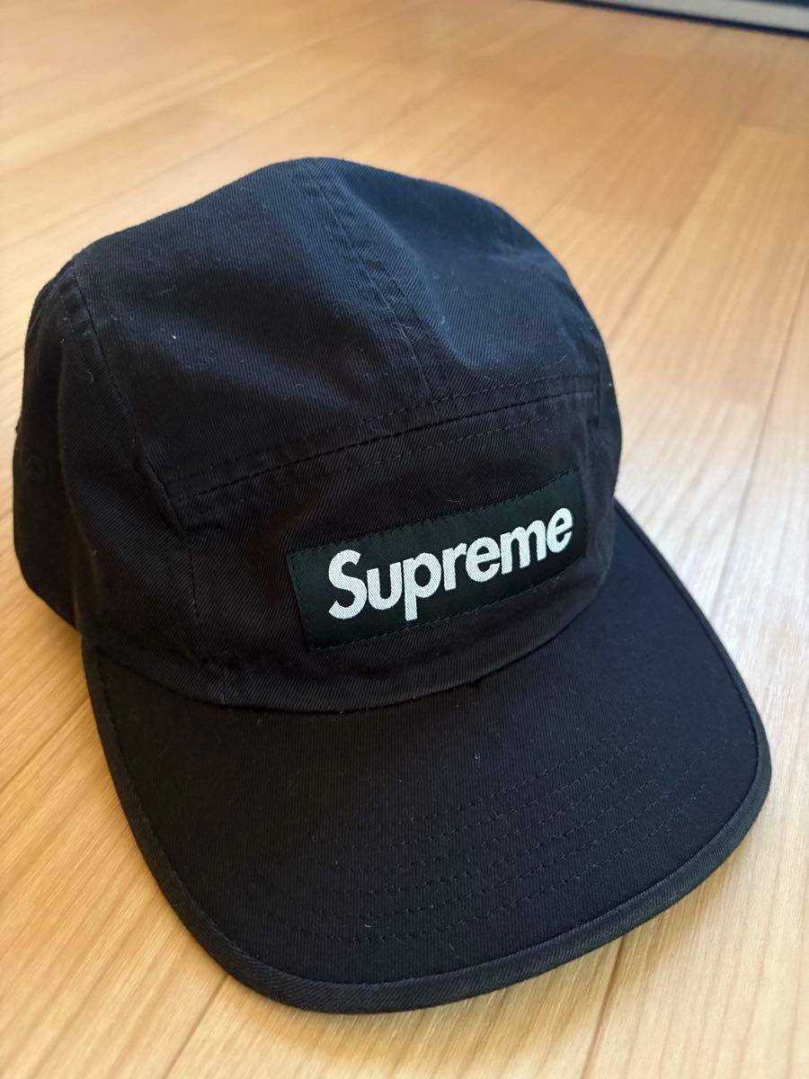 Supreme キャンプキャップ ボックスロゴ ブラック シュプリーム Camp Cap キャンプキャップ ボックスロゴ|Yahoo