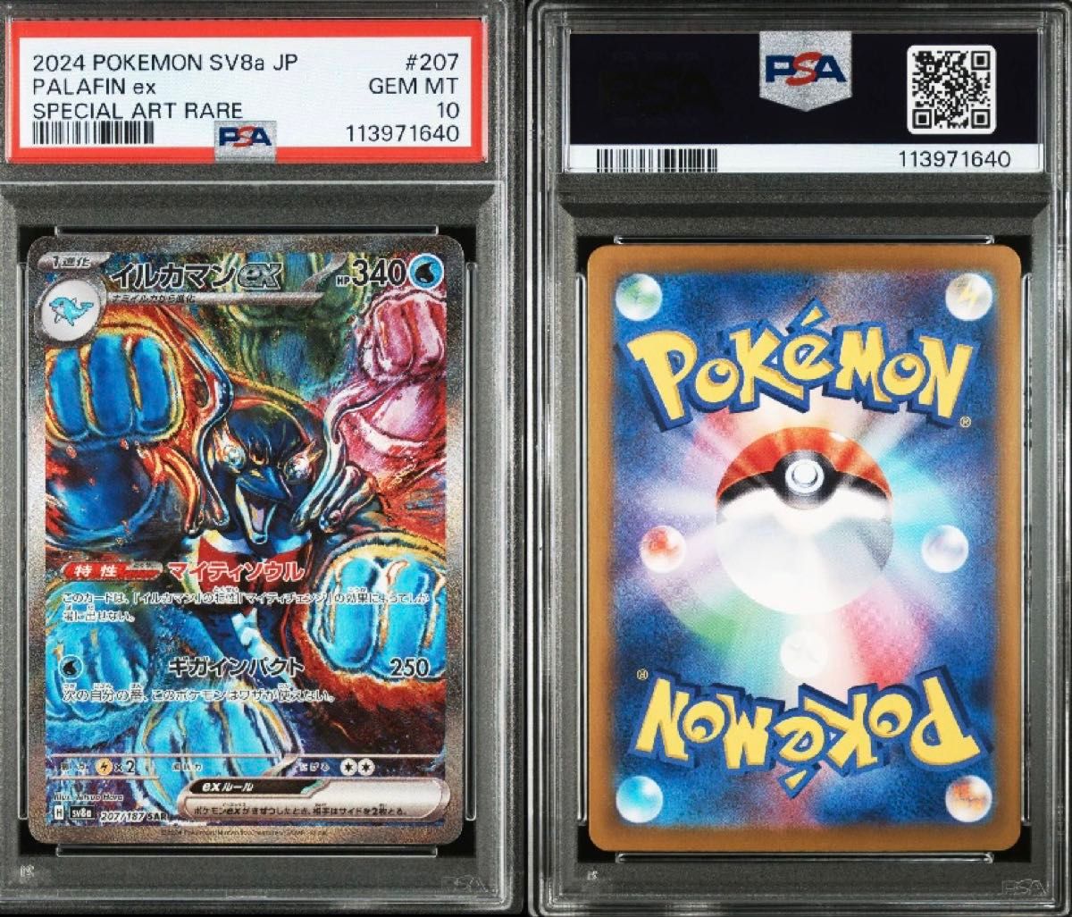 ★PSA10 GEM MINT ×4★ イルカマンex SAR PSA10】イルカマンex SAR PSA10 GEM MINT テラスタルフェス