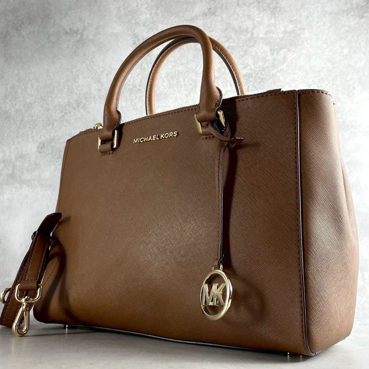 【極美品】マイケルコース トートバッグ ハンド ショルダー 2way レザー 極美品】MICHAEL KORS マイケルコース 2way ハンド ショルダー