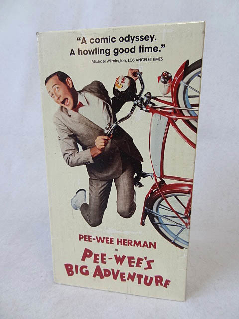 PEE WEE HERMAN ピーウィーハーマン 80S 映画 ムービー VHS カセット テープ キャラクター アメリカ アンティーク ビデオ 大冒険 ドラマ _画像1