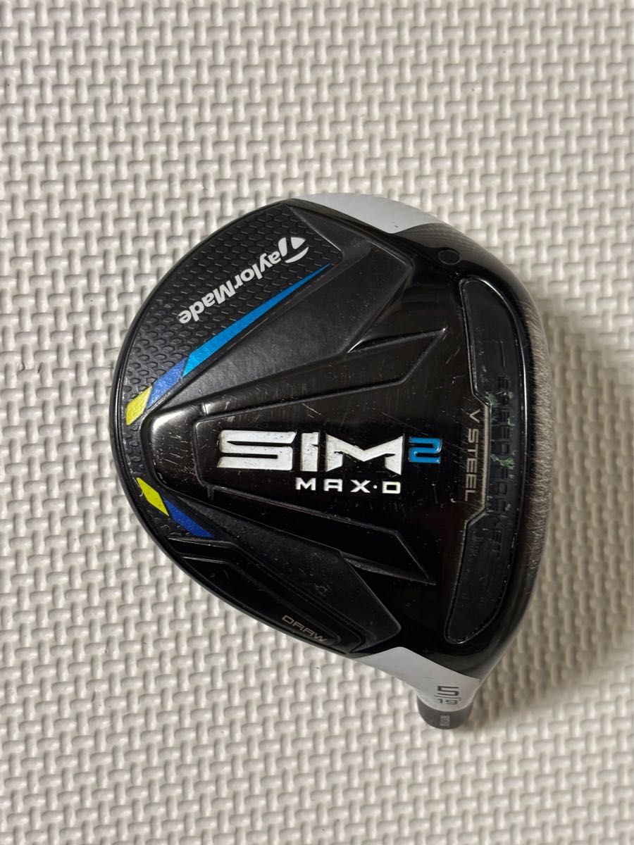テーラーメイド SIM2 MAX.D 5W (19°)ヘッドのみ テーラーメイド SIM2 MAX D 5W (19°)ヘッドのみ|Yahoo!フリマ