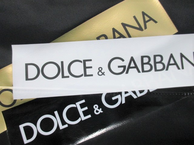 ☆DOLCE&GABBANA ドルチェアンドガッバーナ ドルガバ ボックスロゴ