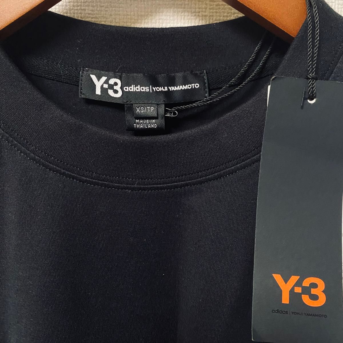 【早い者勝ち】PAF Tシャツ 3.0 早い者勝ち 新品未使用品 Y-3 爆走黒鴉刺繍 Tシャツ 半袖 XS 黒