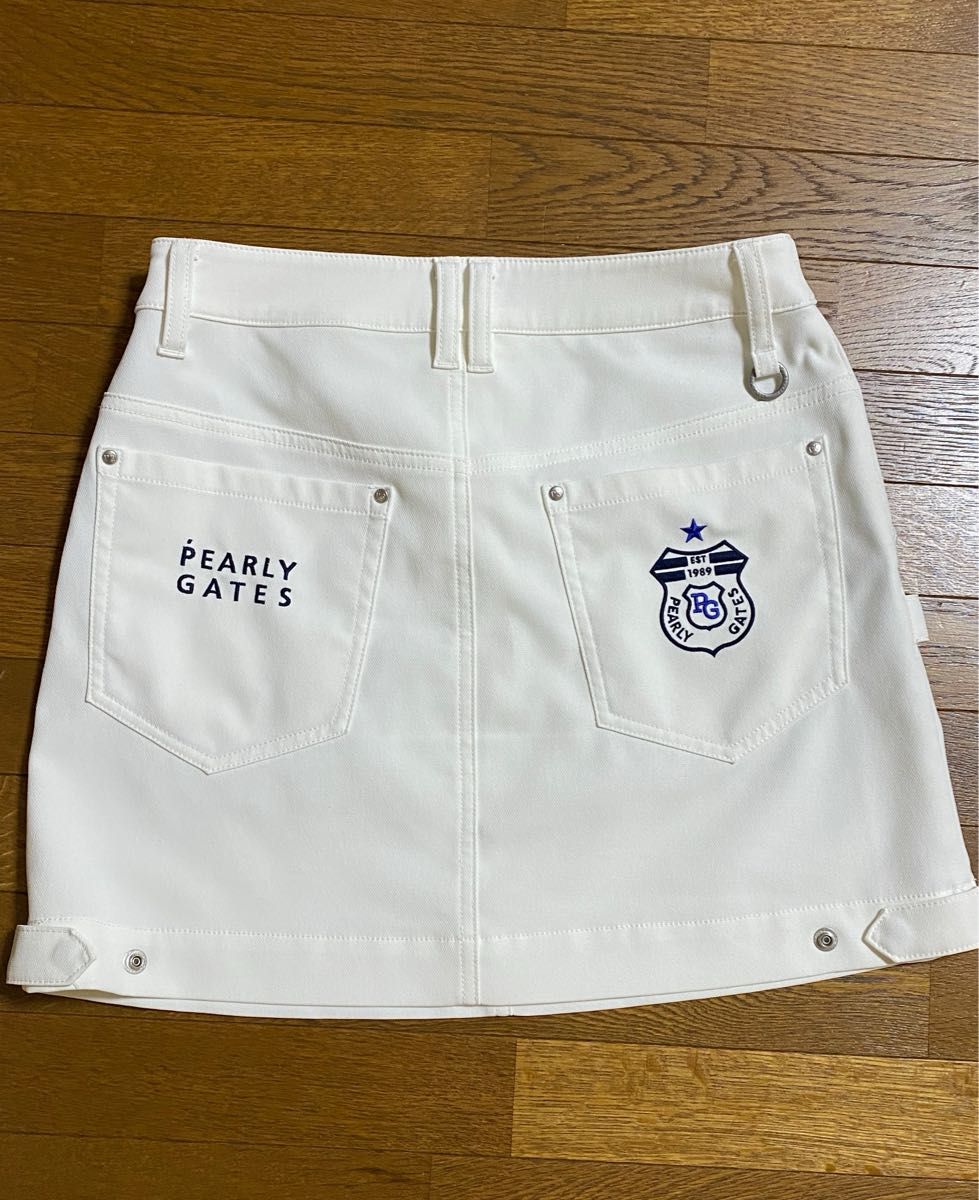 PEARLY GATEゴルフ スカート プリーツ 白 PEARLY GATES スカート 白|Yahoo!フリマ(旧PayPayフリマ)