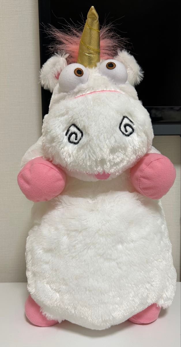 タグ付き ミニオンズ ユニコーン フラッフィー 抱き枕 ぬいぐるみ USJ