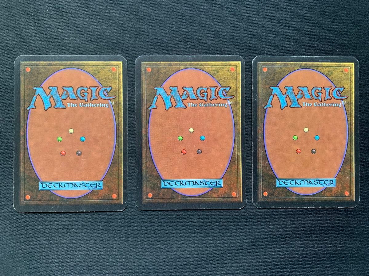 MTG 沼　アルファ版　α MTG 沼 Swamp LEA アルファ版 α版 3枚セット 英語版 1ED 旧枠