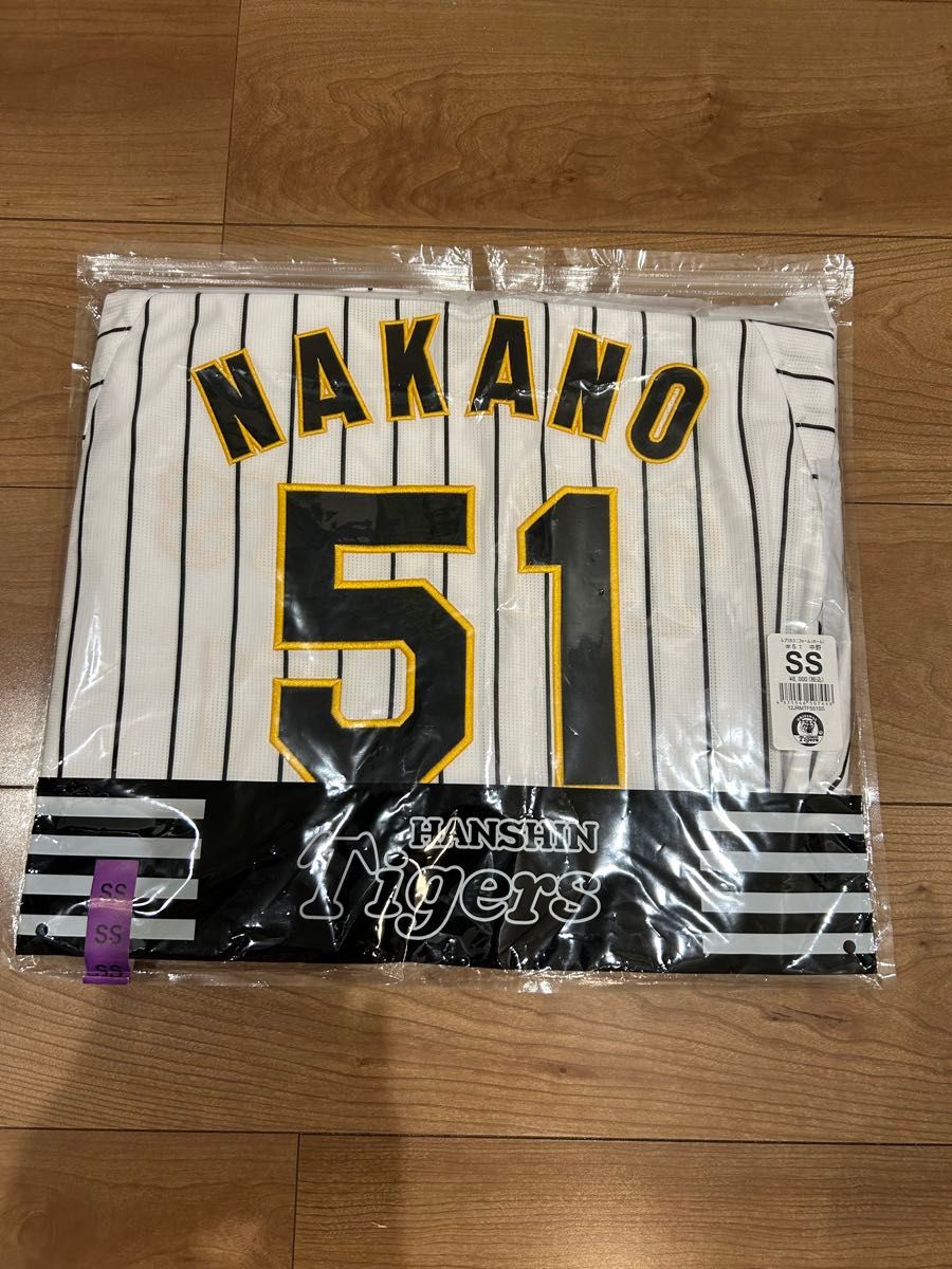 【新品】阪神 レプリカユニフォーム(ホーム)中野#51背番号あり 阪神タイガース51中野拓夢レプリカユニフォーム|Yahoo!フリマ