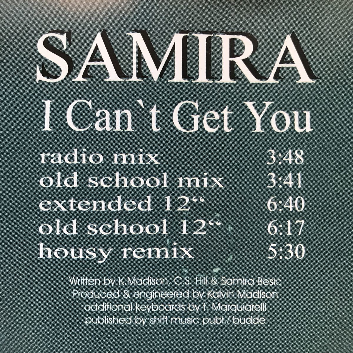 【r&b】Samira / I Can't Get You［CDs］《4f099 9595》_画像4