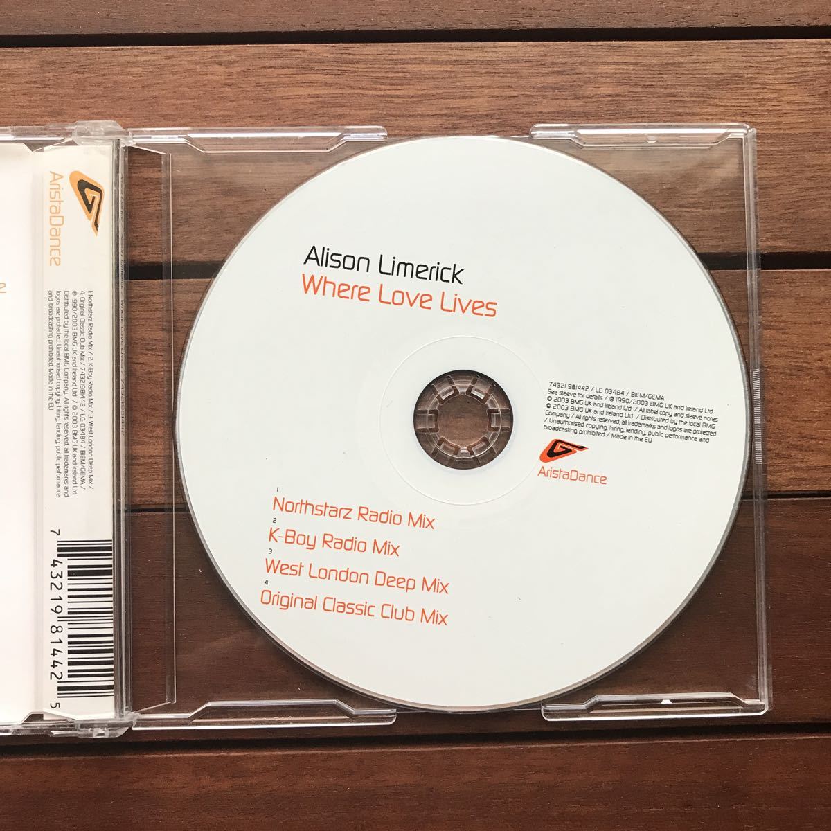 【house】Alison Limerick / Where Love Lives［CDs］《9b086 9595》_画像3