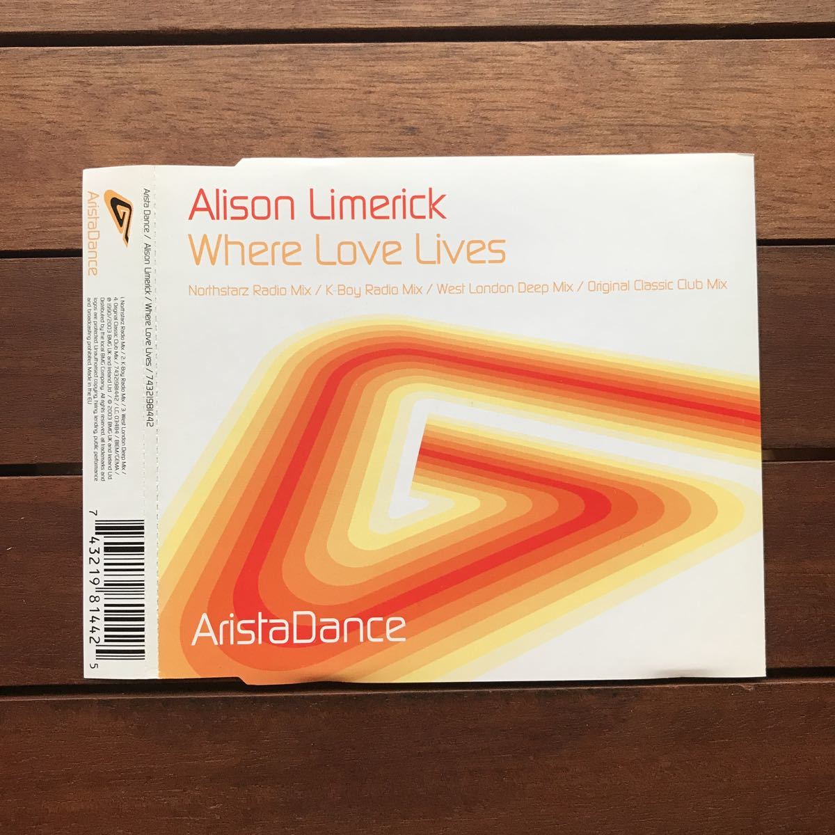 【house】Alison Limerick / Where Love Lives［CDs］《9b086 9595》_画像1