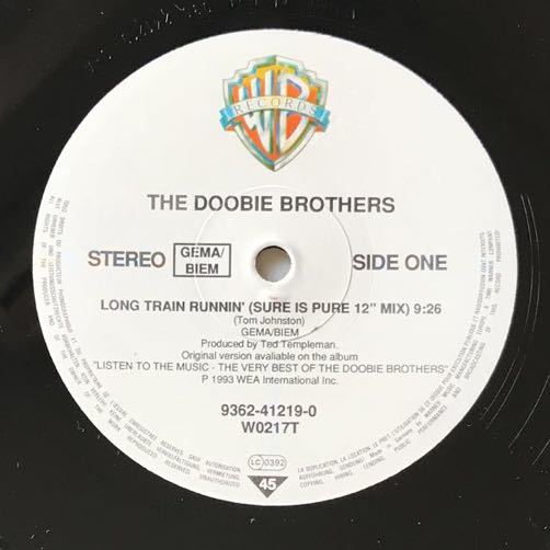 【r&b house】The Doobie Brothers / Long Train Runnin'［12inch］オリジナル盤《1-4 9595》_画像4