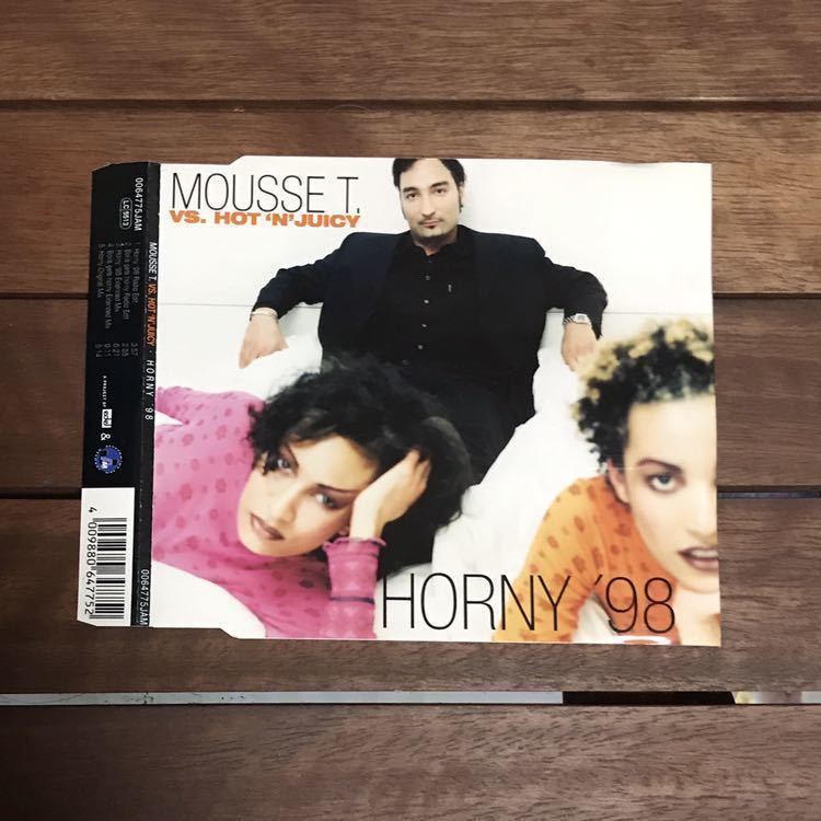 【house】Mousse T. vs. Hot 'N' Juicy / Horny '98［CDs］《1b099 9595》