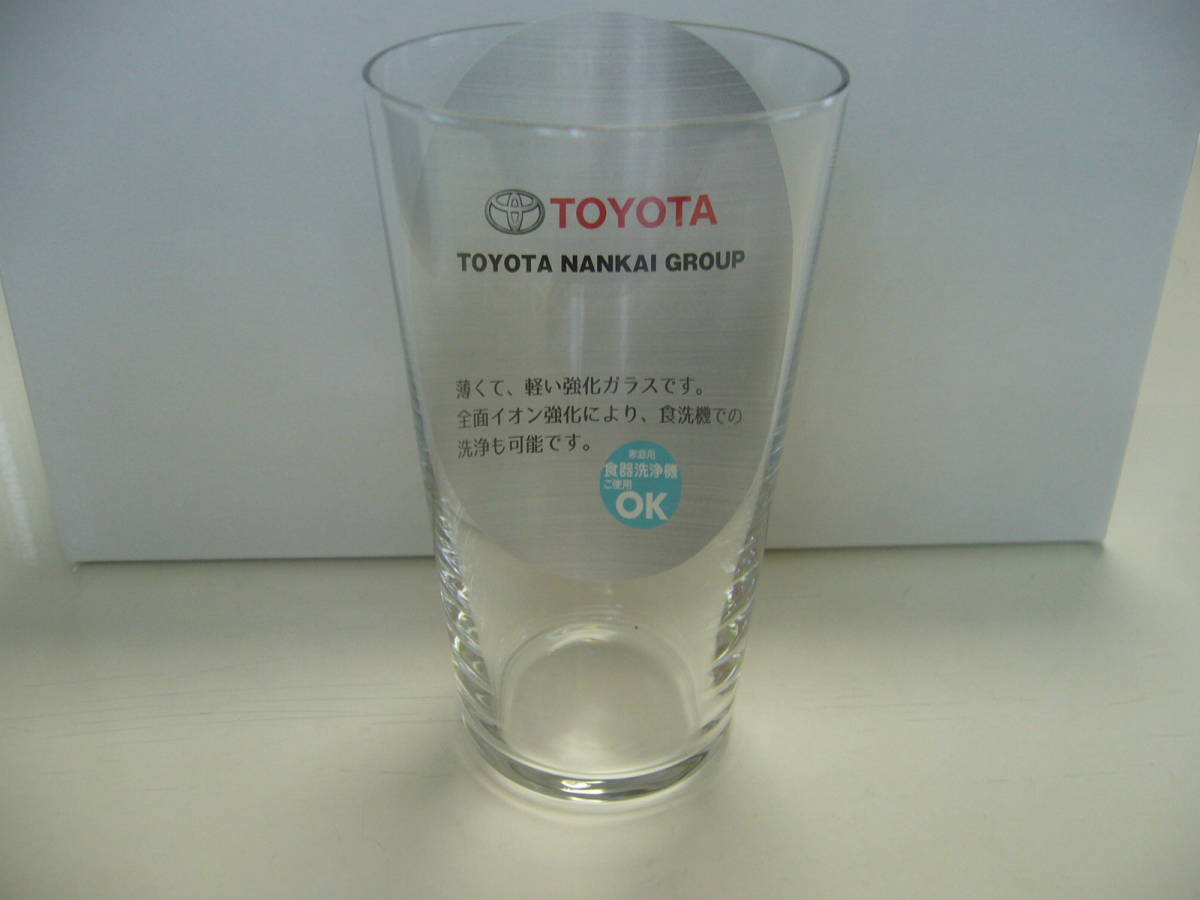 即決！TOYOTA（トヨタ）　南海　オリジナル　強化ガラスコップ６Ｐ　非売品　食洗器対応_画像1