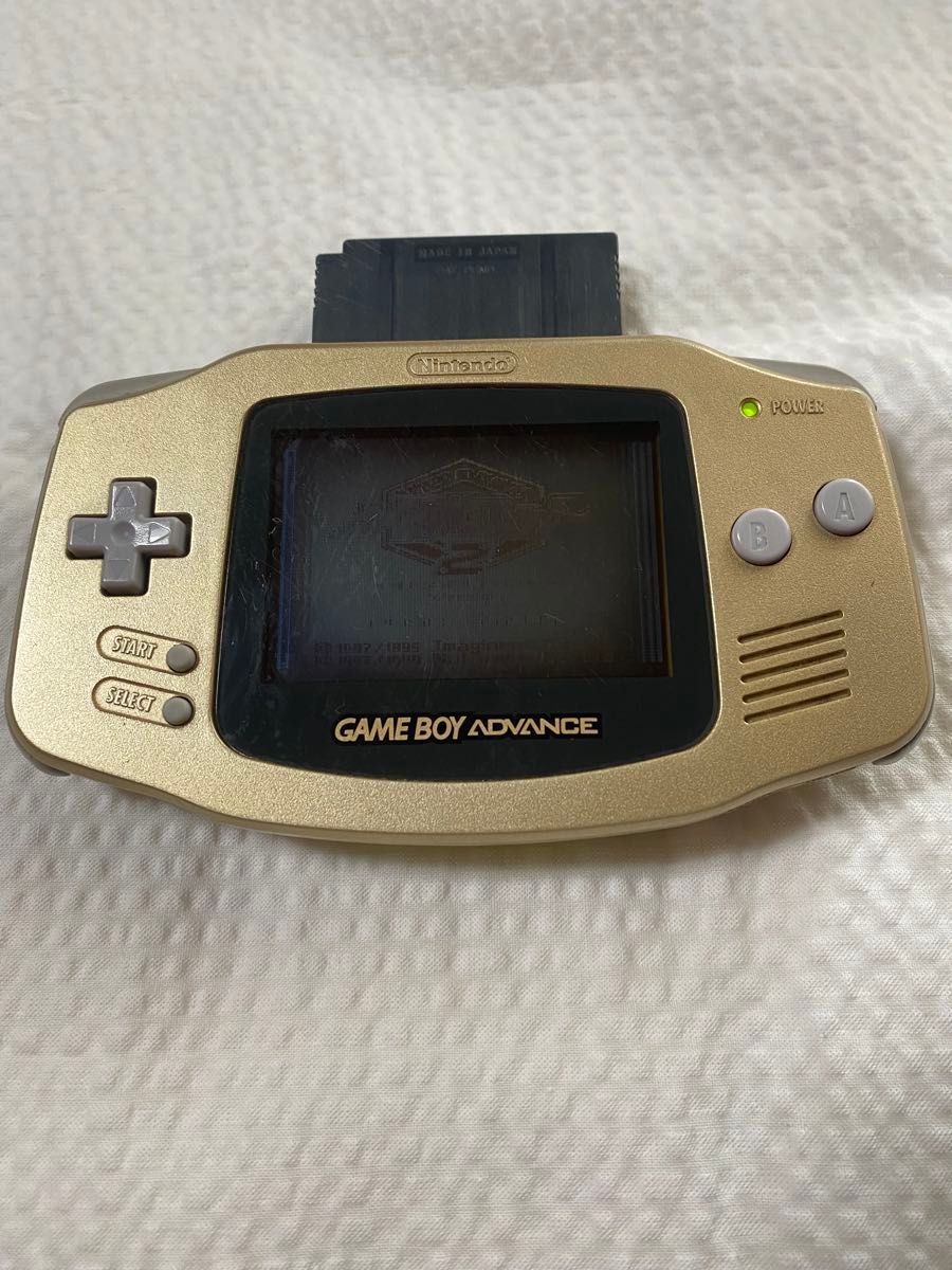 GAMEBOY ADVANCE 限定ゴールド ゲームボーイアドバンス本体 ゲームボーイアドバンス 本体 ゴールド|Yahoo!フリマ(旧PayPay