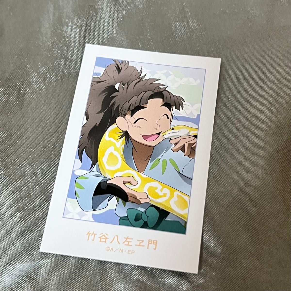 忍たま乱太郎 東武動物公園 硬質ケース 竹谷八左門 スナマイ 体験展