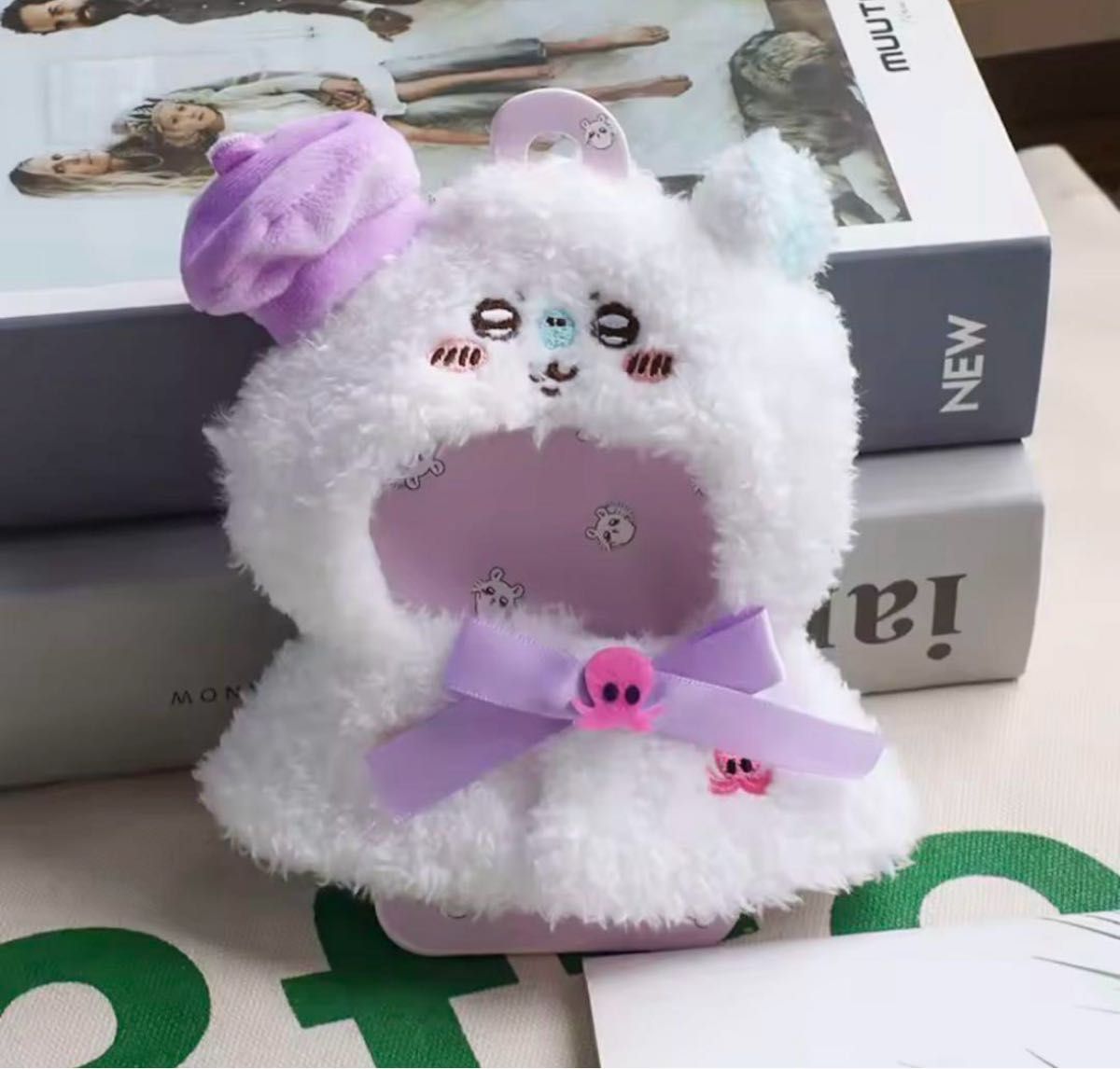 ♡とも【現在オーダー受付中】様♡ モモンガちゃん & へびさんの着ぐるみ ぬい服 新品未使用】ぬい服10-15cm 着せ替え モモンガ 被り物 オタ活