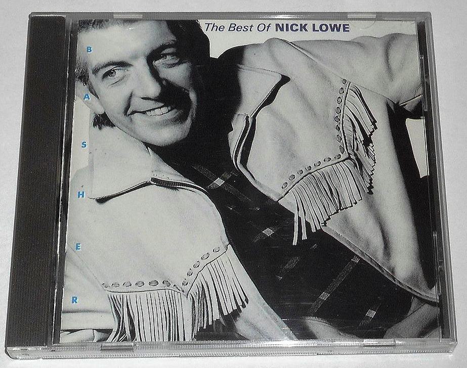 UK盤『Basher: The Best of Nick Lowe ザ・ベスト・オブ・ニック・ロウ』英国パワーポップの代表格,偉大なるパブロッカー 76-87年ベスト_画像1
