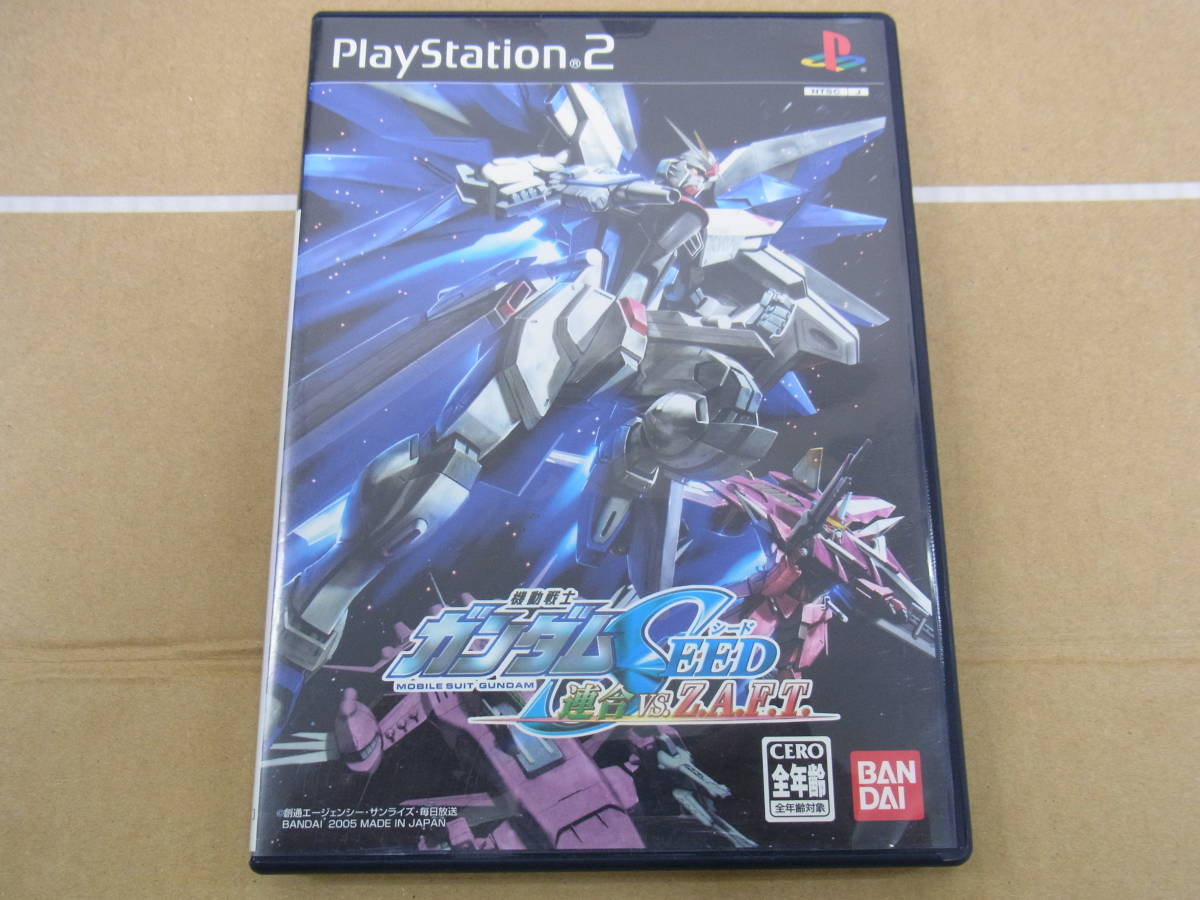 ヤフオク Ps2 Bandai 機動戦士ガンダムseed 連合vs Z A F ヤフオク Ps2 Bandai 機動戦士ガンダムseed 連合vs Z A F