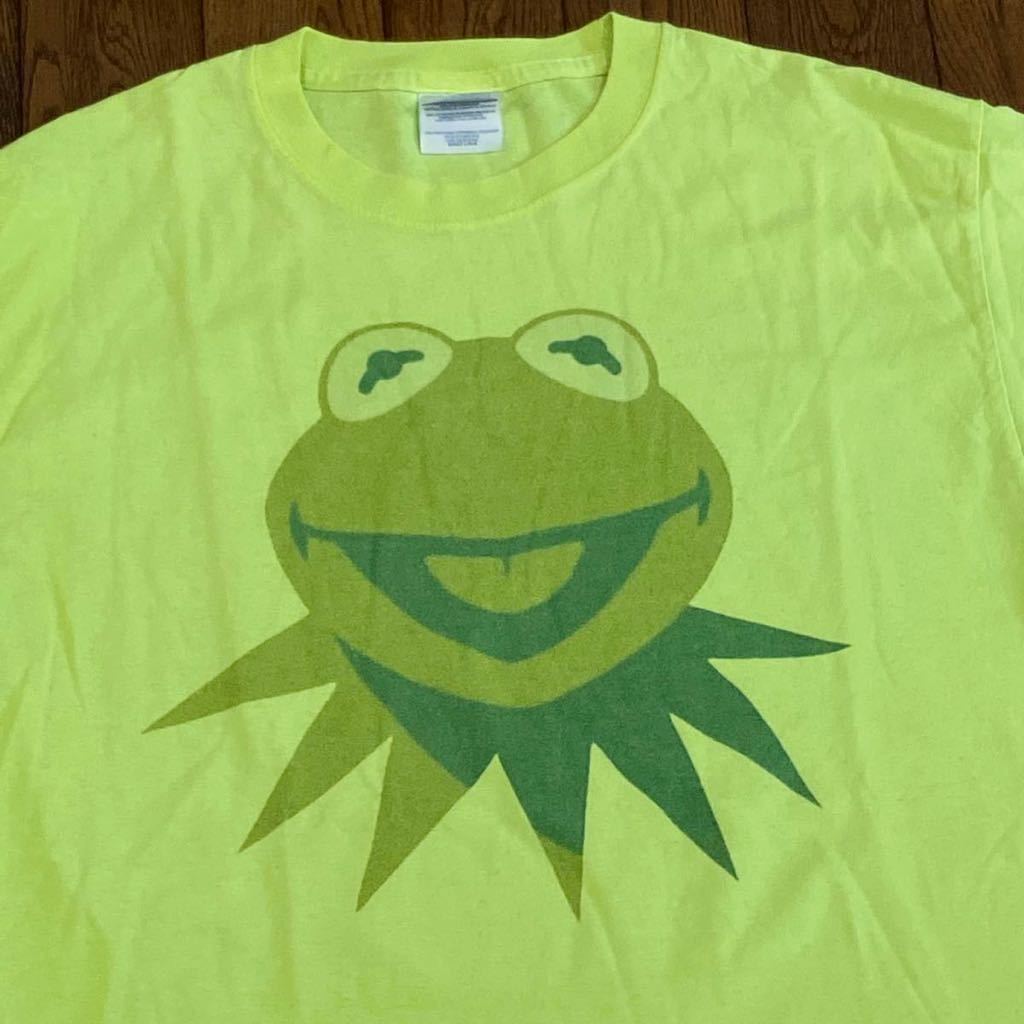 ヤフオク Kermit Tシャツ L 蛍光グリーン カーミット セサ