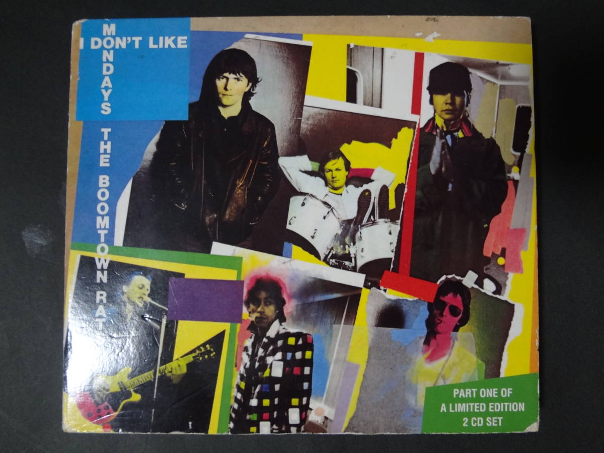 THE BOOMTOWN RATS/i don't like mondays part1,2 CD bob geldof ブームタウン・ラッツ 初期パンク uk 70's punk new wave band aid frames_画像1