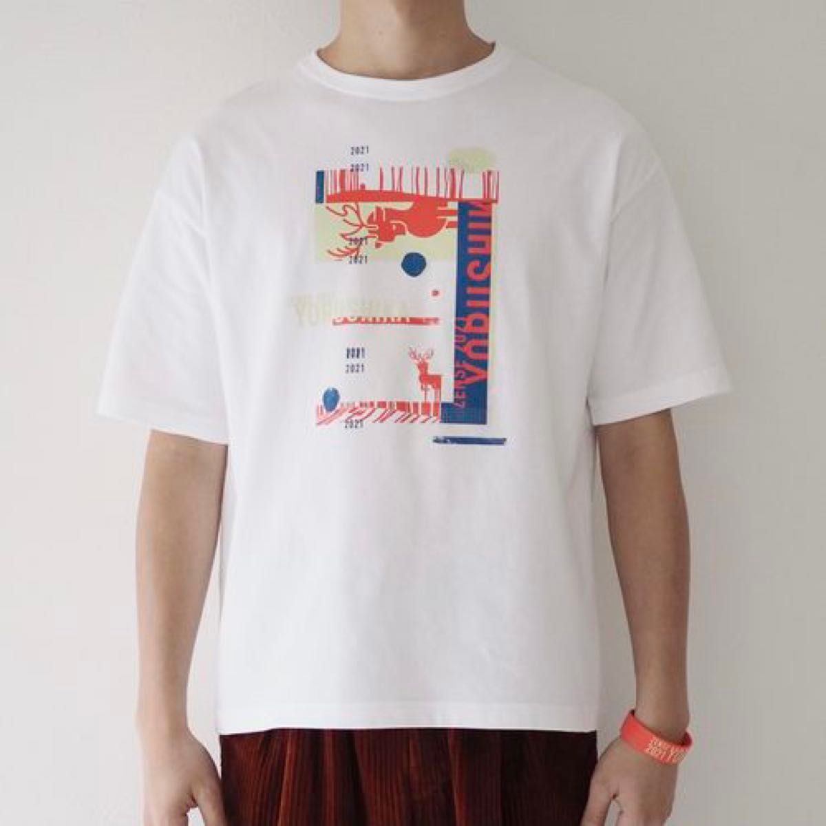 【新品未開封】ヨルシカ ZENSE Tシャツ LIVE2021 XLサイズ ヨルシカ 前世2021 ZENSE Tシャツ<TypeB> ホワイト Lサイズ