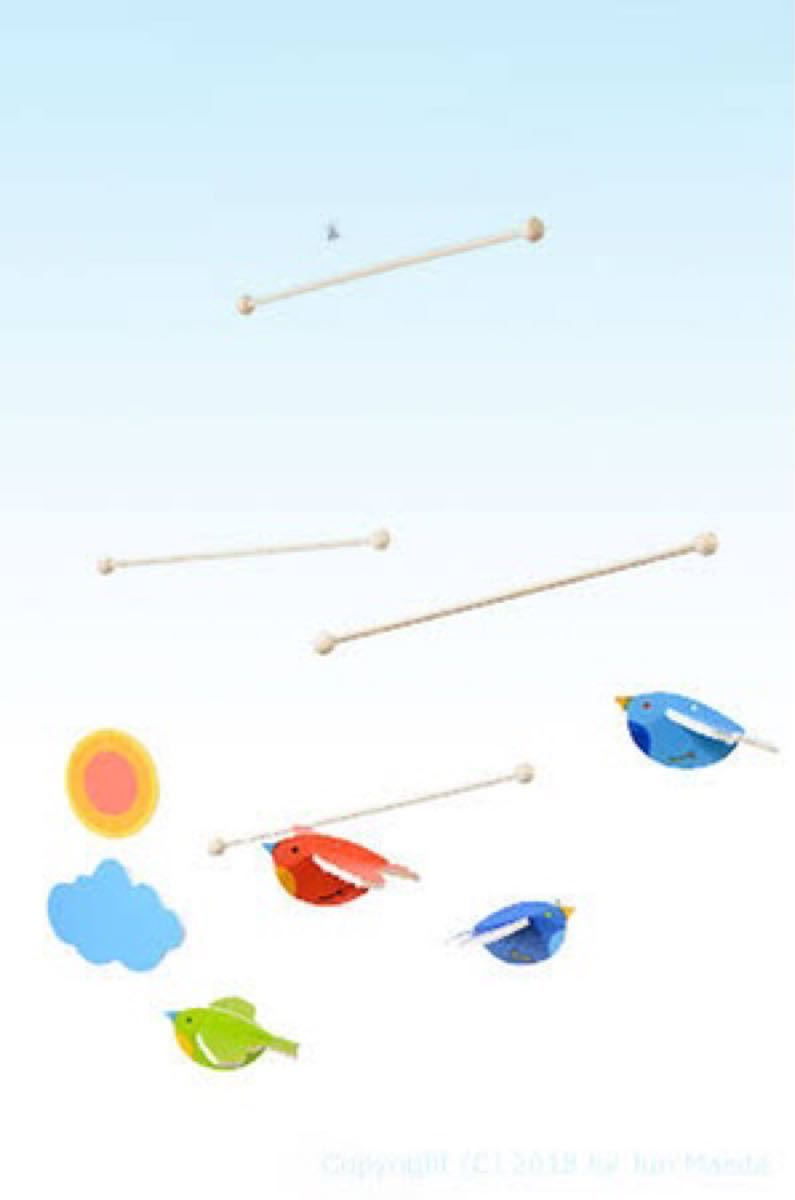 Paypayフリマ Holz Mobileモビール 鳥 雲 太陽522番 Vogel Paypayフリマ Holz Mobileモビール 鳥 雲 太陽522番 Vogel
