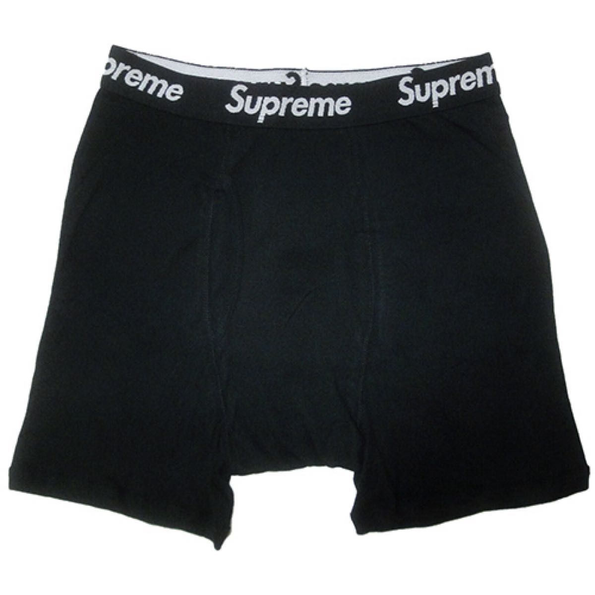 Supreme ボクサーパンツ Mサイズ 3枚入り ブラック 黒 Hanes シュプリーム大阪店購入 Supreme × Hanes Boxer Briefs ボクサー